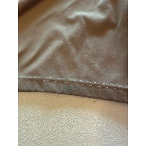 Set Active Sportbody One Piece Unitard Romper with Biker Shorts Sz XL Gray - Picture 4 of 5